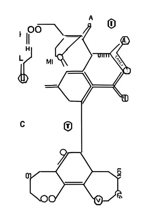 Chemical Structure With Greek Mythology
