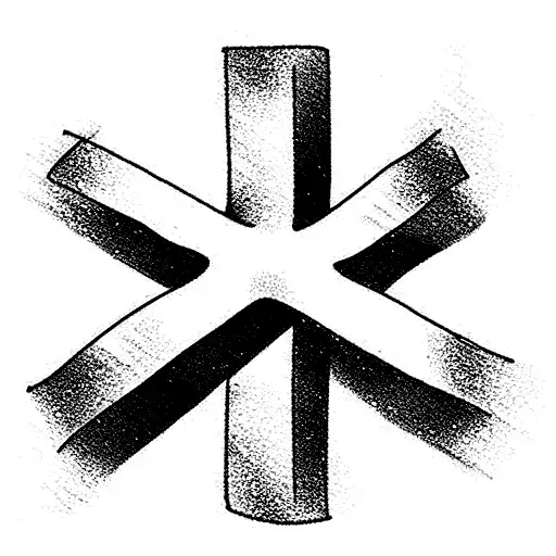 Christian Cross With Writing Familia And Dios In It