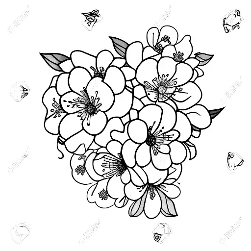 Cherry Blossom Collarbone