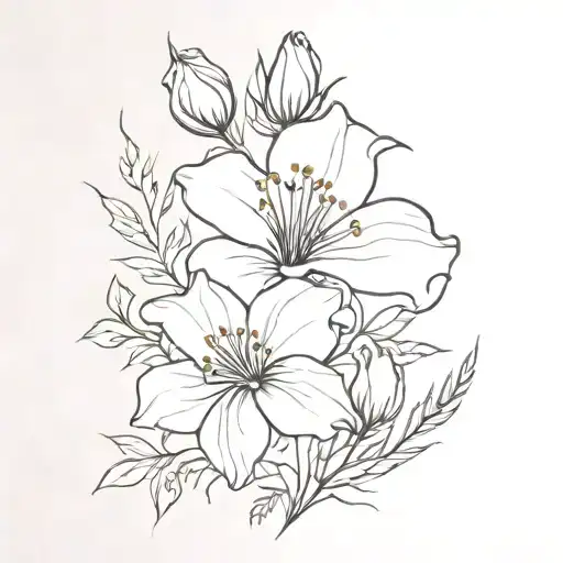 Birth Flower Bouquet