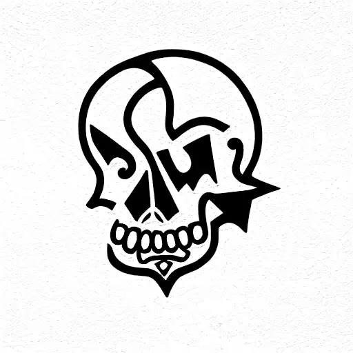 Skull Crybaby Ancient Greece