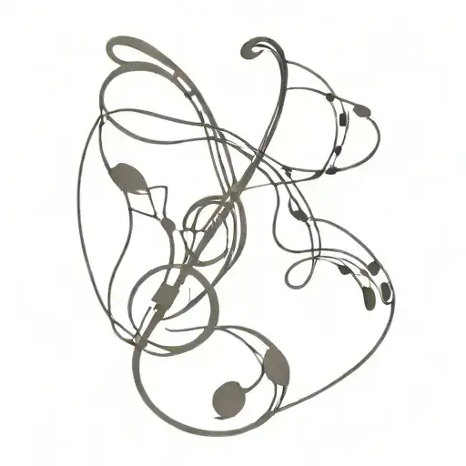 Music With Oil Painting Palette