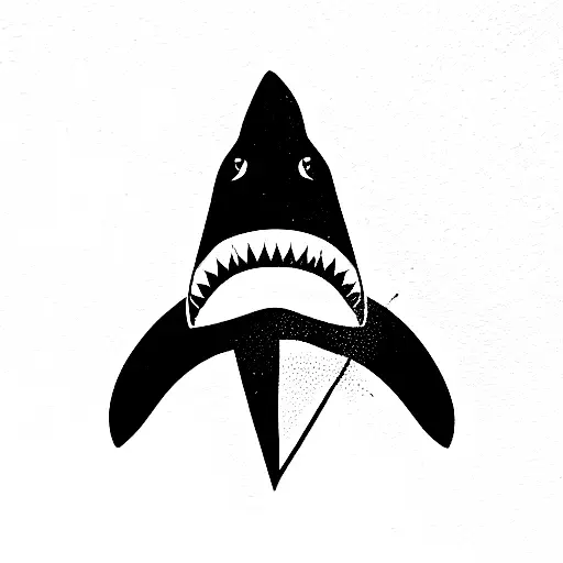 Shark With Motorcycle Hat