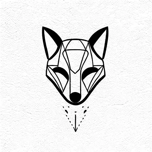 Fox Mask Loy Poly