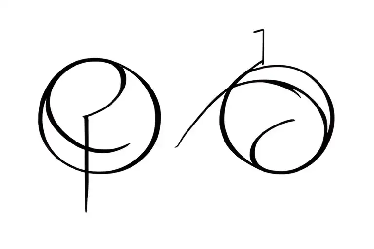 Eternity Symbol With 2 Bs In It