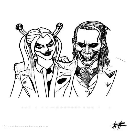 Harley Quinn And Jared Leto The Joker Sexy Aesthetic