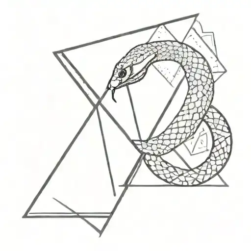 Snake And Triangle