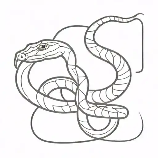 Snake Tattoo Design