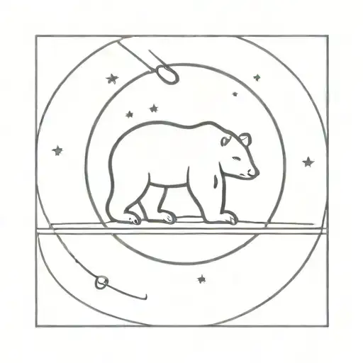 Bear On Saturn Rings