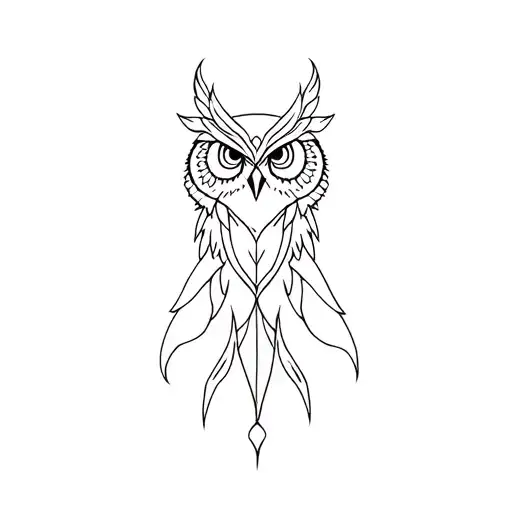 Athenea Warrior Lady Owl