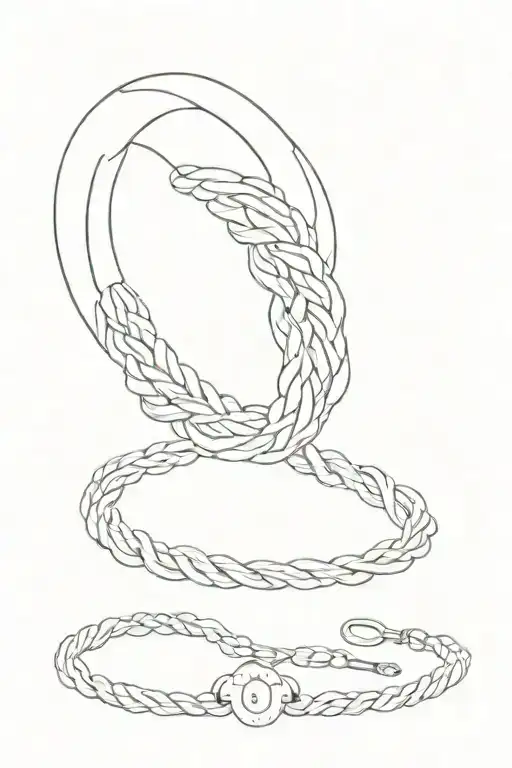 Simple Rope Bracelet For Men