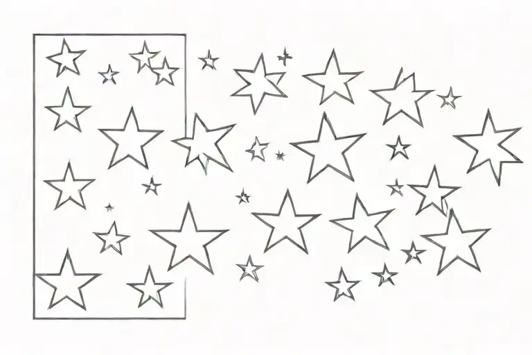 Dainty Stars Number 555 Thin
