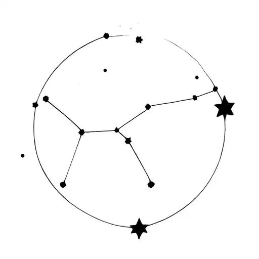 Sagitaruis And Leo Constellation