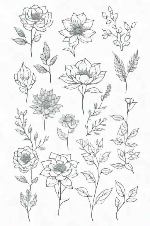 Forest Space Flowers Emotions