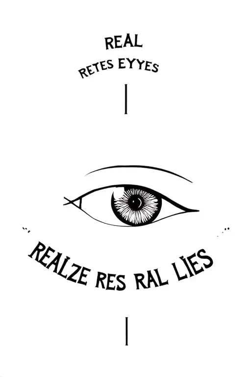 Real Eyes Realize Real Lies