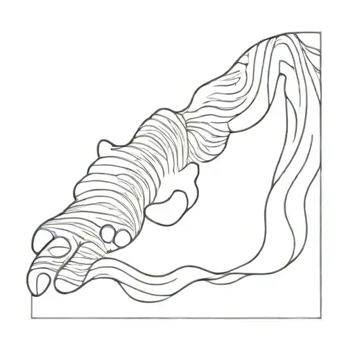 Milos Waves M Cat Paw Print