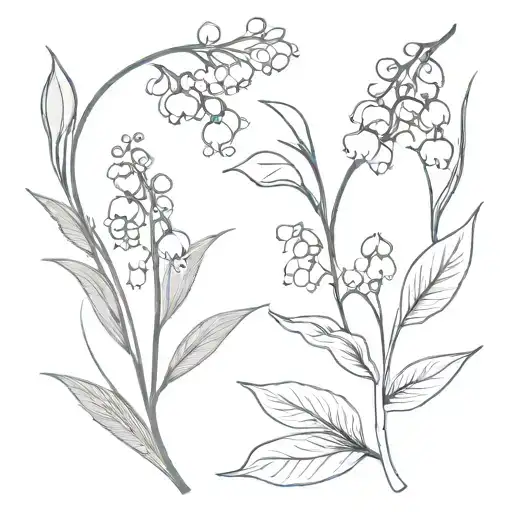 Lily Of The Valley And Hawthorn Flower