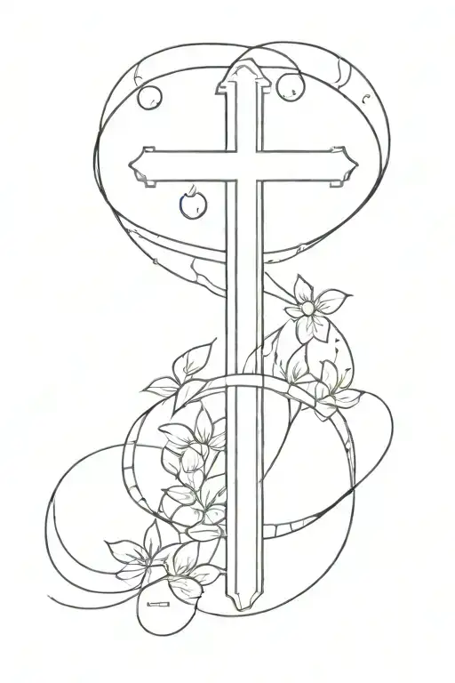 Cross With Bible Verse