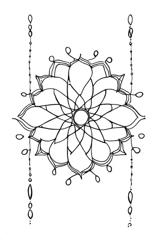 Mandala With Jewlery