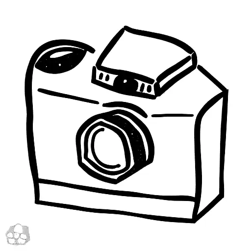 A Camera With Little Stars And The Number 1949