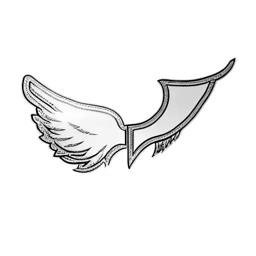 Angel And Demond Wings