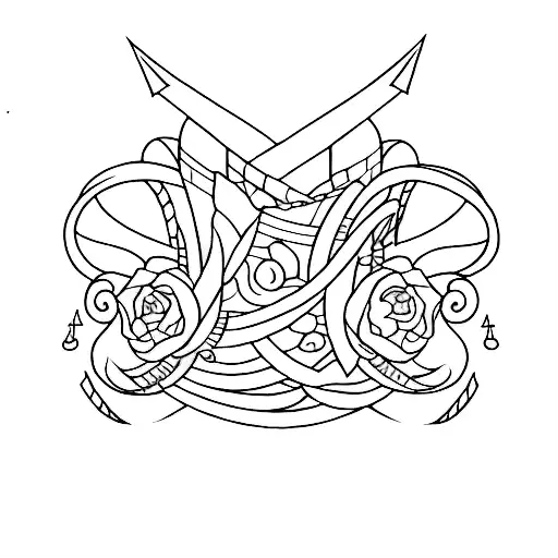Line Work Tiara