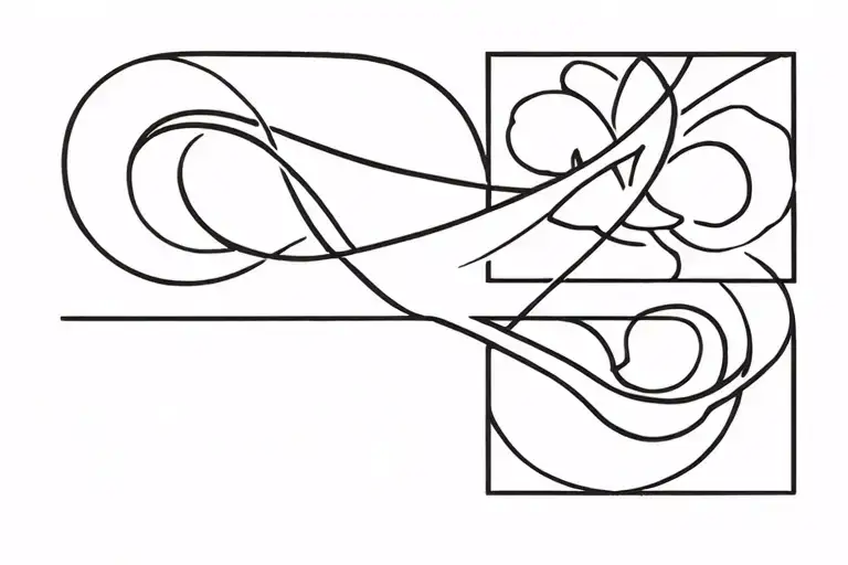 Asian Style Tattoo Featuring