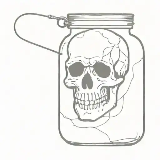 Skull In A Jars