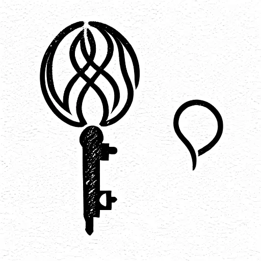 Dainty Ornamental Key