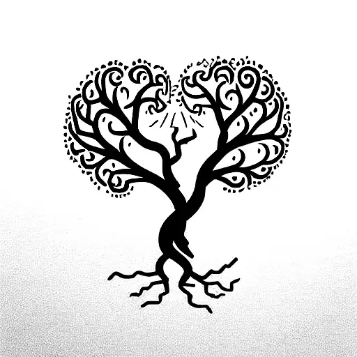 Tree Of Life With Letter A And L Included