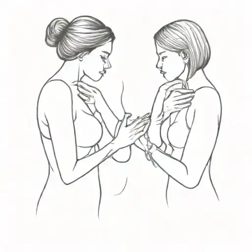 4 Sibling And Mother Bond Represented By