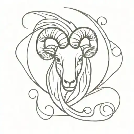 Aries Zodiac Sign Flames