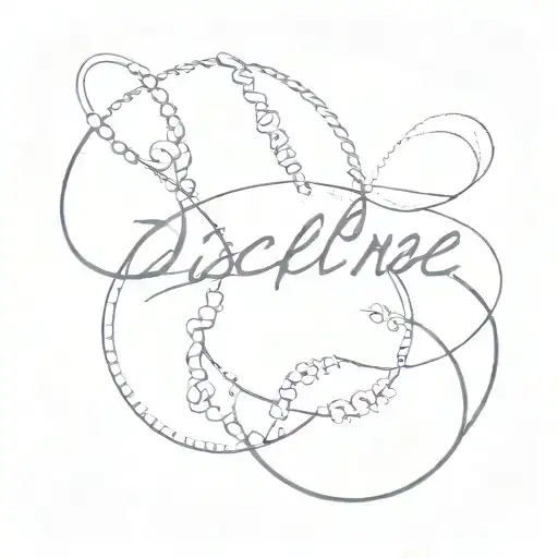 Discipline Hard Work Tattoo Inspired Tattoo Design