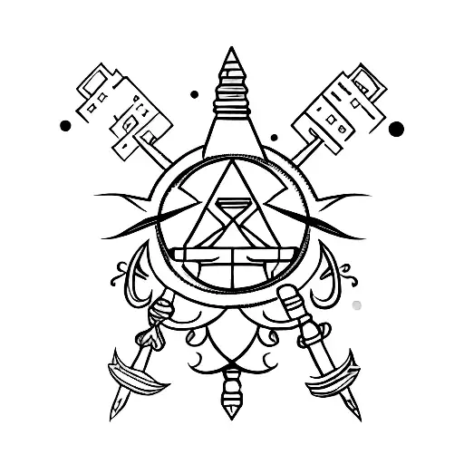 Three Sevens In A Row With A Sagittarius Symbol