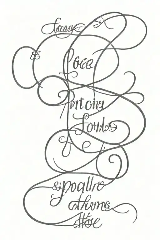 Meaningful Words Written