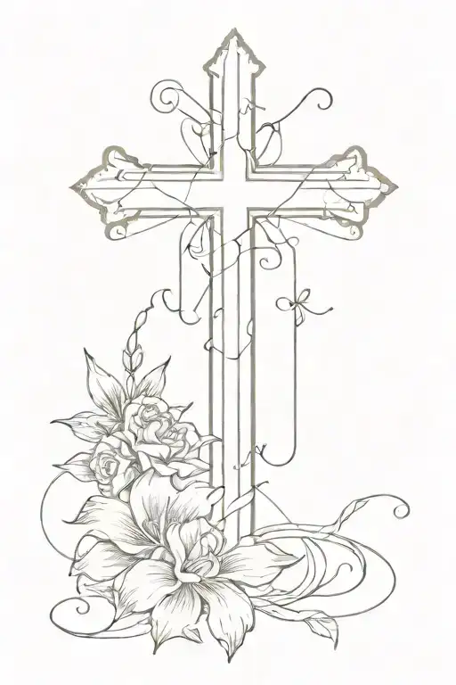 Cross With Bible Verse