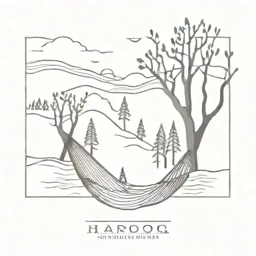 Danube River Hammock Forest