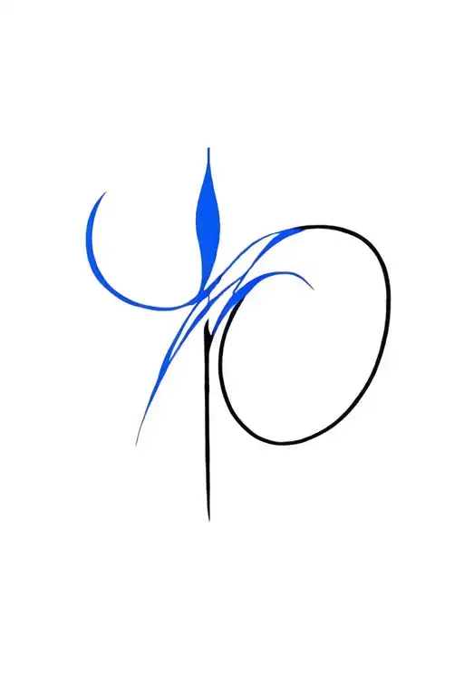 Kistune Black And Blue