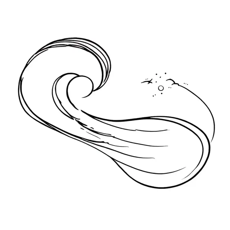 Ocean Freedom Swimming Towards