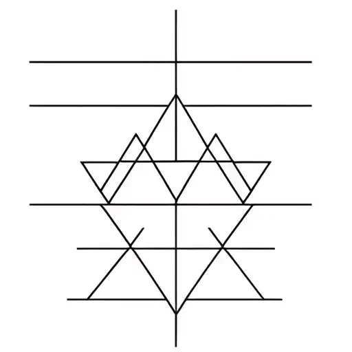 Crow Geometry Patterns Squares Triangles