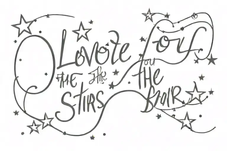 I Love You To The Stars And Back