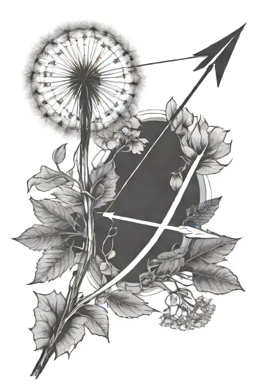 One Dandelion And One Arrow