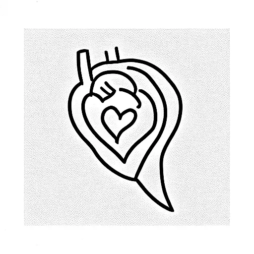 Heart Grandma Sentimental