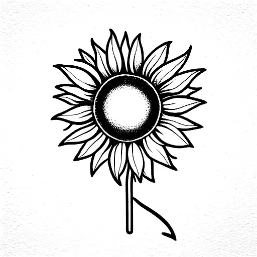 Sunflower With A Bell