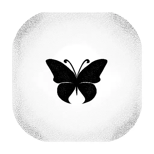 Butterfly Flowers Sun Moon