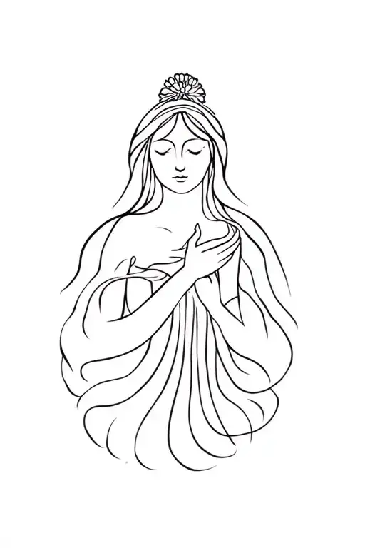 Simple Proud Goddess