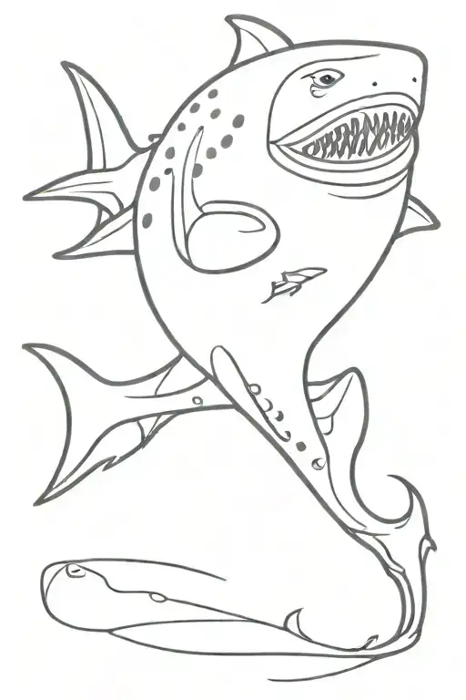 Whale Shark Costume Standing