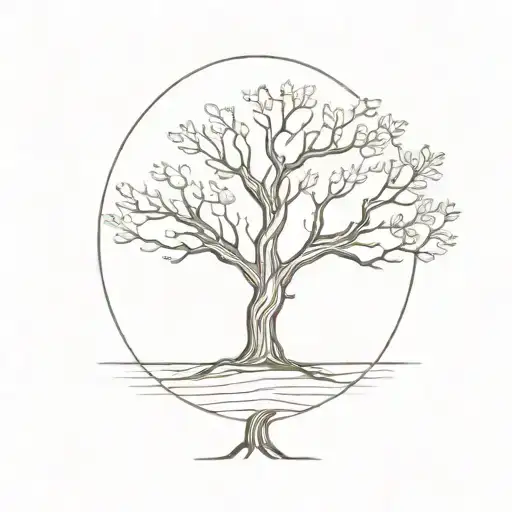 Tree And Cross Nature And Looks