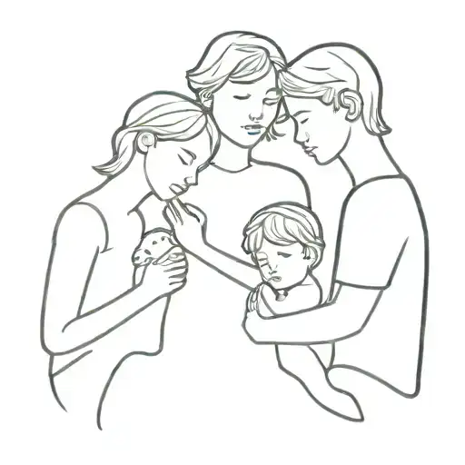 Nizomie And Caleb With Boy And Girl Angel