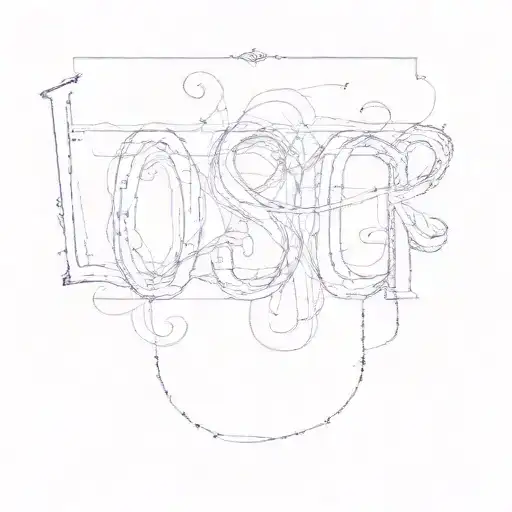 A Tattoo Of The Word Loser